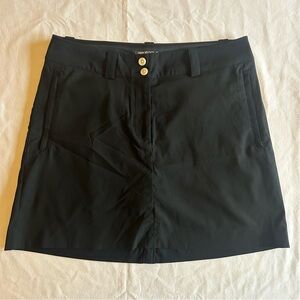 Nike Golf Black Athletic Skirt with Shorts Size 6 Small